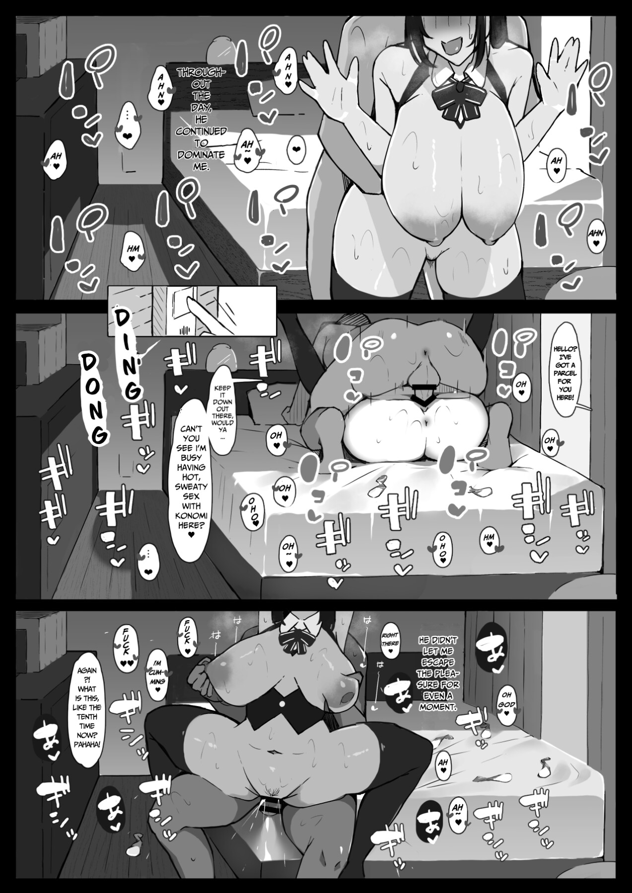 Hentai Manga Comic-It's Just a Study Session with my Senpai.-Read-37